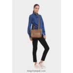 Le Foulonne Tote bag M Women Longchamp 8RTH80125 Caramel - Image 2
