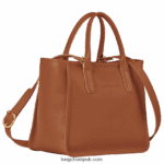 Le Foulonne Tote bag M Women Longchamp 8RTH80125 Caramel - Image 3