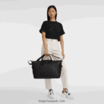 Le Foulonne Travel bag S Women Longchamp 8RTH80827 Black - Image 2