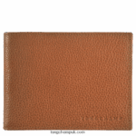 Le Foulonne Wallet Men Longchamp 8RTH80635 Caramel