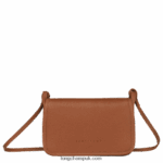 Le Foulonne Wallet on chain Women Longchamp 8RTH80329 Caramel