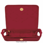 Le Foulonne Wallet on chain Women Longchamp 8RTH80330 Red - Image 5