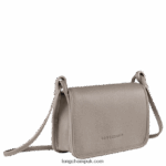 Le Foulonne Wallet on chain Women Longchamp 8RTH80332 Turtledove - Image 3