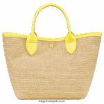 Le Panier Pliage Basket bag S Women Longchamp 8RTH8060 Yellow - Image 4