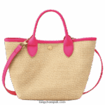 Le Panier Pliage Basket bag S Women Longchamp 8RTH8062 Fuchsia - Image 4