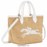 Le Panier Pliage Basket bag S Women Longchamp 8RTH8063 White - Image 3