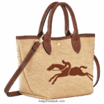 Le Panier Pliage Basket bag S Women Longchamp 8RTH8064 Brown - Image 3