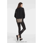 Le Pliage City Crossbody bag XS Women Longchamp 8RTH80224 Taupe - Image 2