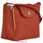 Le Pliage City Crossbody bag XS Women Longchamp 8RTH80225 Terracotta - Image 3