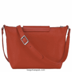 Le Pliage City Crossbody bag XS Women Longchamp 8RTH80225 Terracotta - Image 4