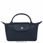 Le Pliage City Pouch with handle Women Longchamp 8RTH80680 Navy
