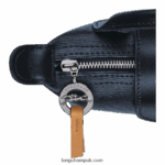Le Pliage City Pouch with handle Women Longchamp 8RTH80680 Navy - Image 4