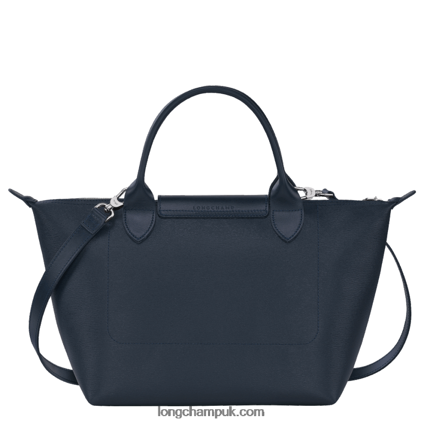 Le Pliage City Top handle bag S Women Longchamp 8RTH8088 Navy - Image 4