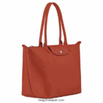 Le Pliage City Tote bag L Women Longchamp 8RTH80350 Terracotta - Image 3