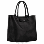 Le Pliage City Tote bag L Women Longchamp 8RTH8083 Black - Image 3