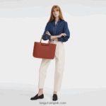 Le Pliage City Tote bag L Women Longchamp 8RTH8085 Terracotta - Image 2