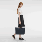 Le Pliage City Tote bag L Women Longchamp 8RTH8086 Navy - Image 2
