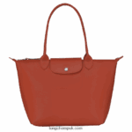 Le Pliage City Tote bag M Women Longchamp 8RTH80354 Terracotta