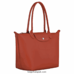 Le Pliage City Tote bag M Women Longchamp 8RTH80354 Terracotta - Image 3
