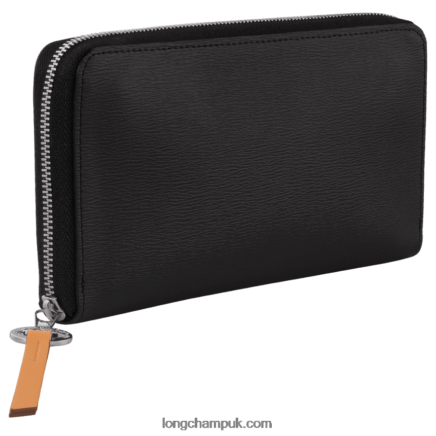 Le Pliage City Wallet with zip around Women Longchamp 8RTH80550 Black - Image 2