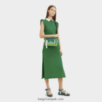 Le Pliage Collection Camera bag S Men Longchamp 8RTH80334 Grass/Green Light - Image 2