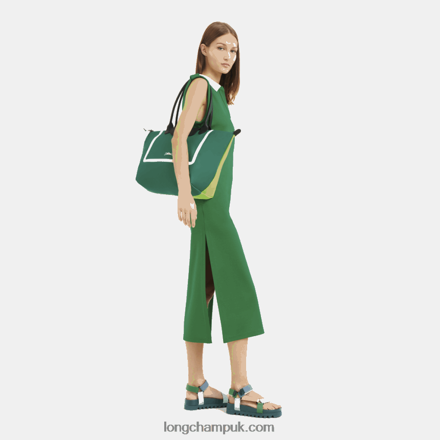 Le Pliage Collection Tote bag L Women Longchamp 8RTH80342 Grass/Green Light - Image 2