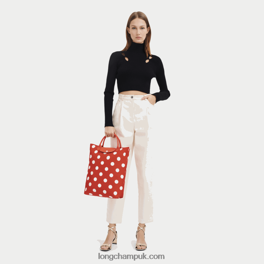 Le Pliage Collection Tote bag M Women Longchamp 8RTH8081 Orange - Image 2