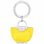 Le Pliage Cuir Key rings Pliage Women Longchamp 8RTH80736 Lemon