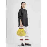 Le Pliage filet Mesh bag L Women Longchamp 8RTH802 Lemon - Image 2