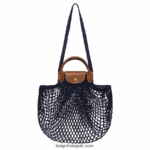 Le Pliage filet Mesh bag L Women Longchamp 8RTH805 Navy