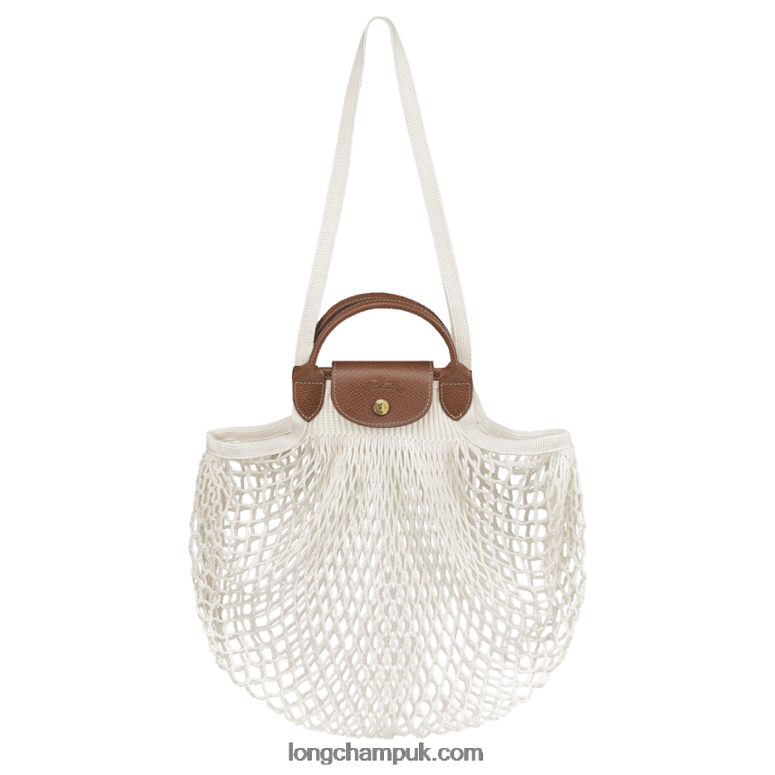 le_pliage_filet_mesh_bag_l_women_longchamp_8rth8066_ecru.png Le Pliage filet Mesh bag L Women Longchamp 8RTH8066 Ecru - Image 1