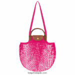 Le Pliage filet Mesh bag L Women Longchamp 8RTH8067 Candy