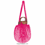 Le Pliage filet Mesh bag L Women Longchamp 8RTH8067 Candy - Image 3