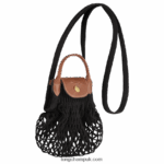 Le Pliage Filet Mesh bag XS Women Longchamp 8RTH80218 Black - Image 3