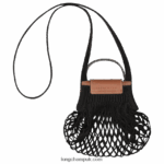 Le Pliage Filet Mesh bag XS Women Longchamp 8RTH80218 Black - Image 4
