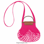 Le Pliage Filet Mesh bag XS Women Longchamp 8RTH80220 Candy - Image 4