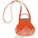 Le Pliage Filet Mesh bag XS Women Longchamp 8RTH806 Orange - Image 4