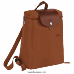 Le Pliage Green Backpack Women Longchamp 8RTH80436 Cognac - Image 2