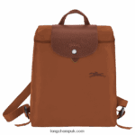 Le Pliage Green Backpack Women Longchamp 8RTH80436 Cognac