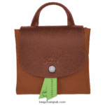Le Pliage Green Backpack Women Longchamp 8RTH80436 Cognac - Image 5