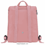 Le Pliage Green Backpack Women Longchamp 8RTH80440 Petal Pink - Image 3