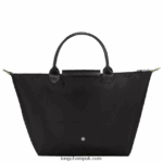 Le Pliage Green Handbag M Women Longchamp 8RTH80192 Black - Image 4