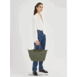 Le Pliage Green Handbag M Women Longchamp 8RTH80193 Forest - Image 2