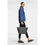 Le Pliage Green Handbag M Women Longchamp 8RTH80194 Graphite - Image 2