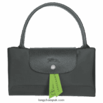 Le Pliage Green Handbag M Women Longchamp 8RTH80194 Graphite - Image 5