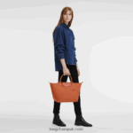 Le Pliage Green Handbag M Women Longchamp 8RTH80196 Carot - Image 2