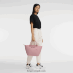 Le Pliage Green Handbag M Women Longchamp 8RTH80197 Petal Pink - Image 2