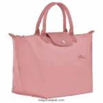 Le Pliage Green Handbag M Women Longchamp 8RTH80197 Petal Pink - Image 3