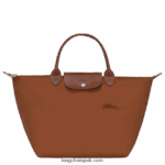 Le Pliage Green Handbag M Women Longchamp 8RTH8042 Cognac