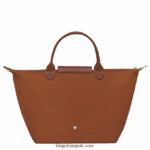 Le Pliage Green Handbag M Women Longchamp 8RTH8042 Cognac - Image 4